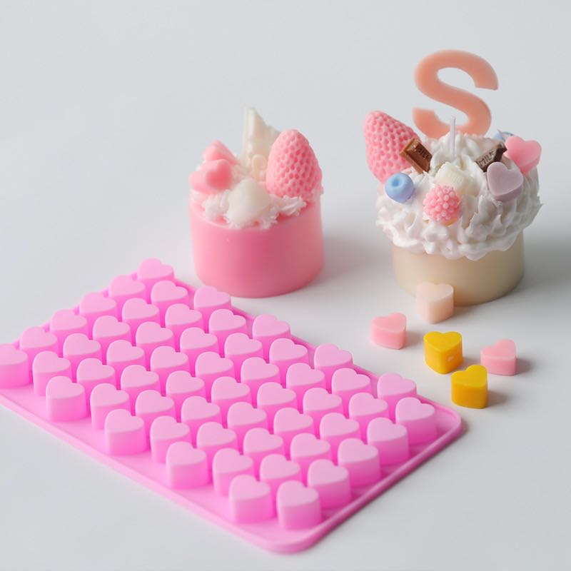 Art Craft Show - Small Wax Candle Molds Silicone Candles