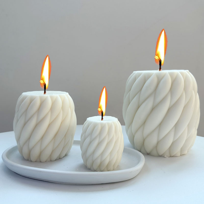 Art Craft Show - 3D Rotating Raindrops Silicone Candle Mold