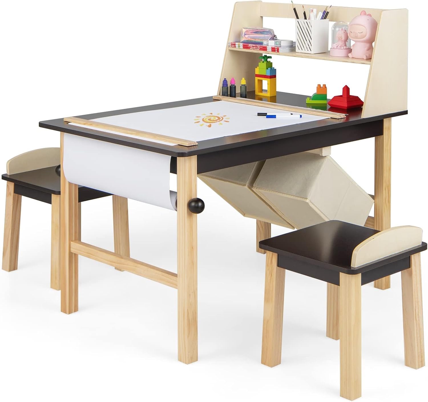 Art Craft 3 Year Old - Kids Art Table and Chair Set,