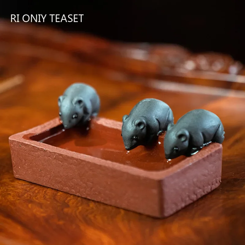 Chinese Art Craft - Chinese Yixing Purple Clay Tea Pet