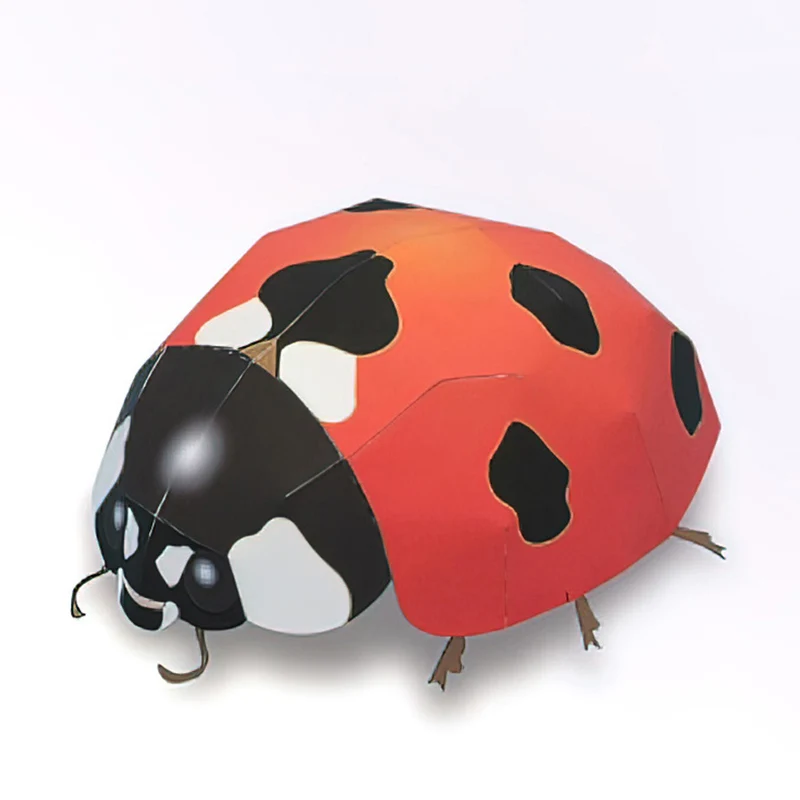 Art Craft Ladybug - Ladybug Insect Origami Art Mini 3D