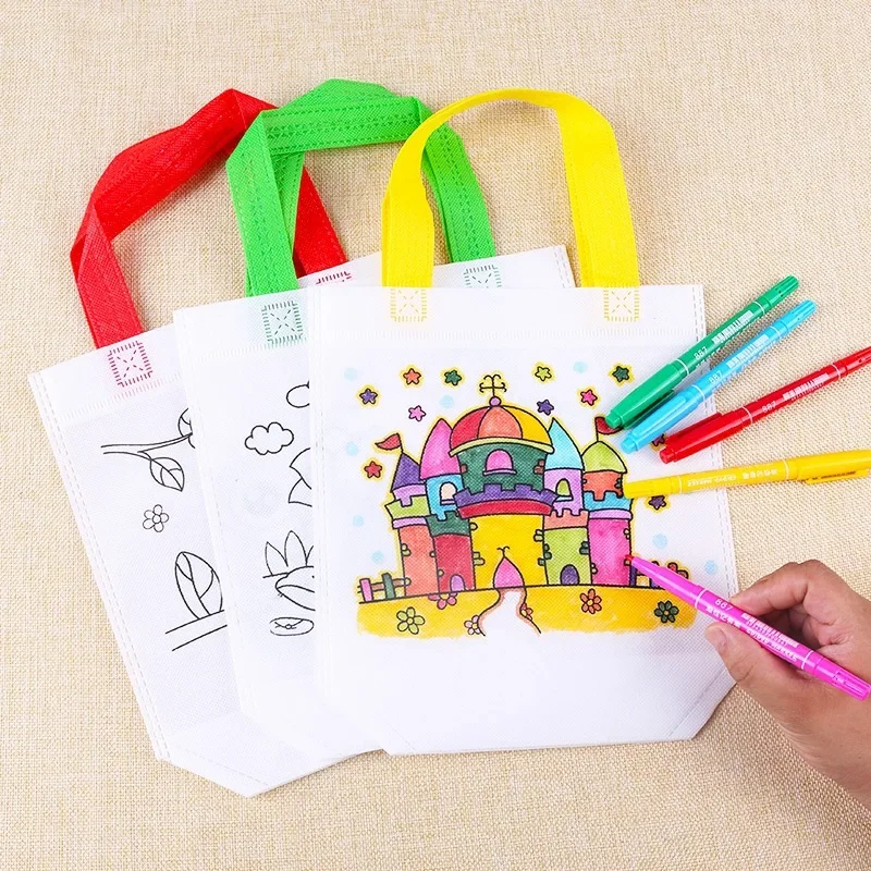 Illustration Marker Set - 1-10pcs Sets DIY Graffiti Bag with