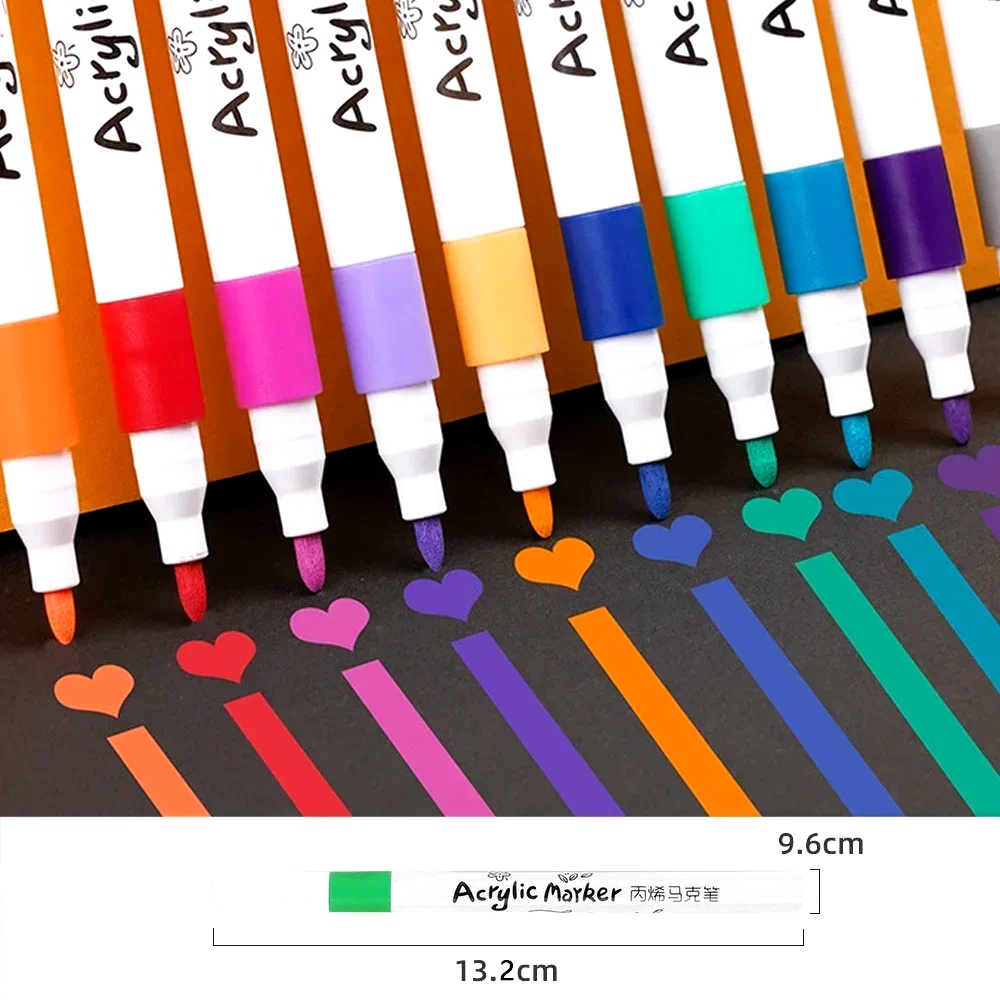 Art Craft 5 Year Old - Soft Tip Acrylic Marker Pen Set