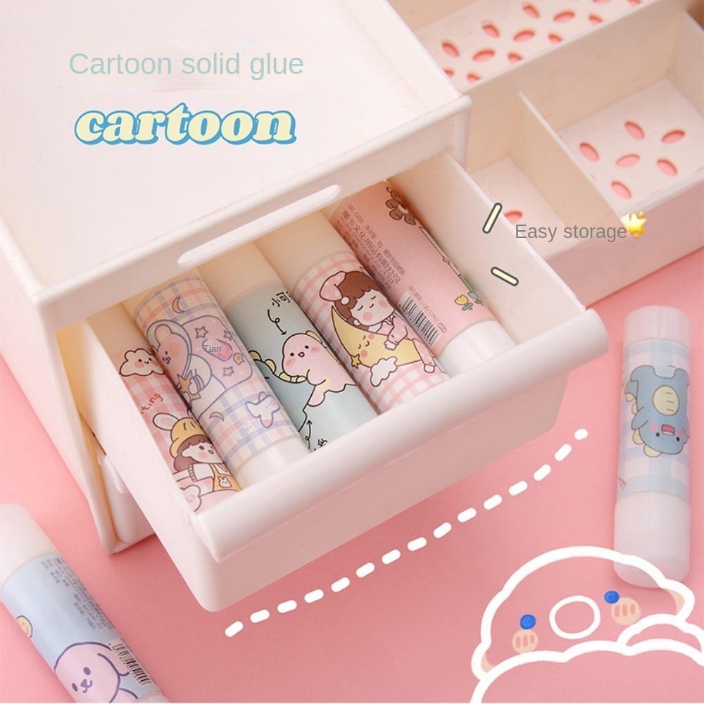 Art Craft 5 Year Old - Practical Cartoon Solid Glue Stick Solid