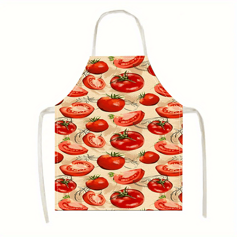 Art Craft Vegetables - 1pc Tomato Apron Red Vegetable Kitchen