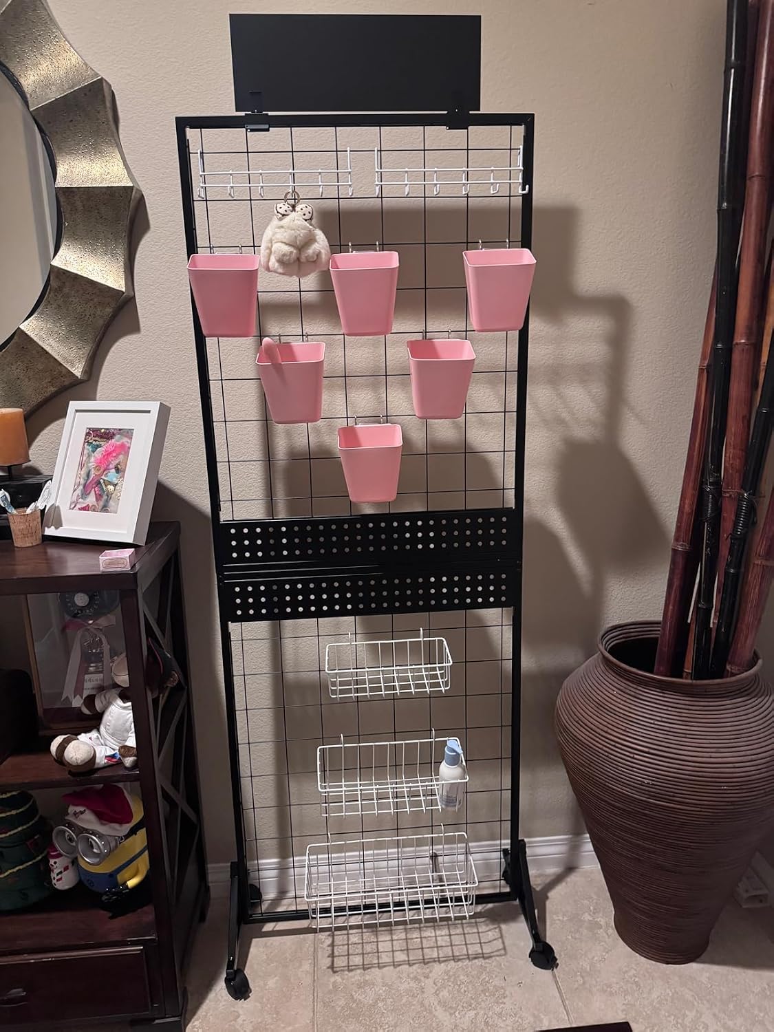 Art Craft Show - Movable 3-in-1 Gridwall Display Stand with
