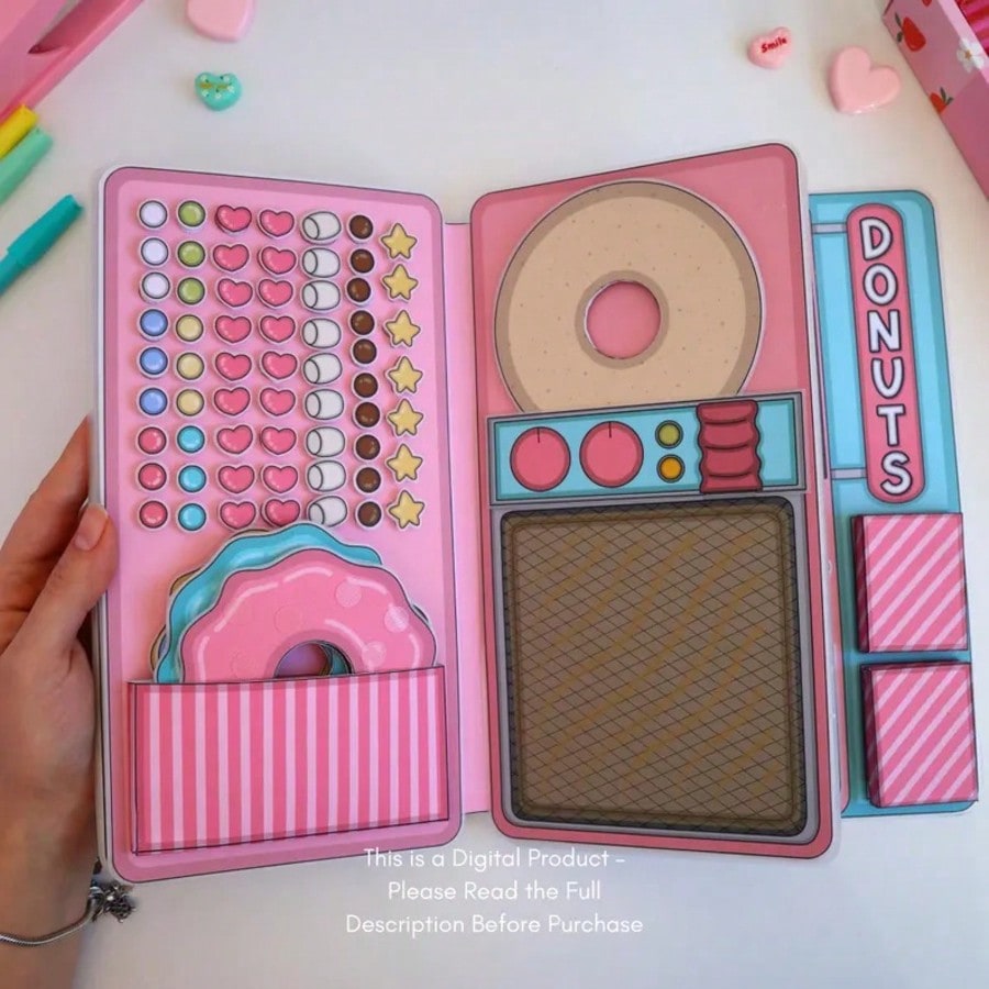 Donut Shop Pretend Play Kit, D - Art Craft 3 Year Old recension och pris
