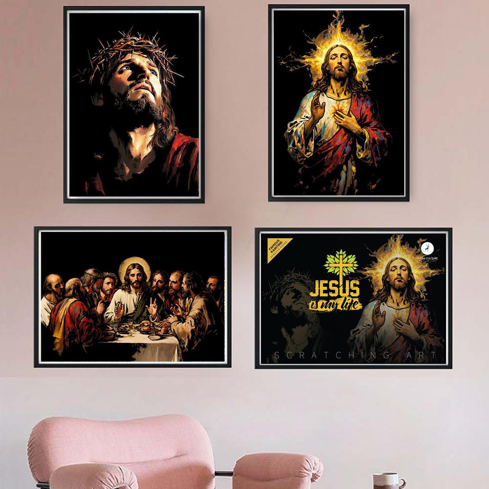 Scratch Book Jesus Scratch Pai - Art Craft 3 Year Old recension och pris