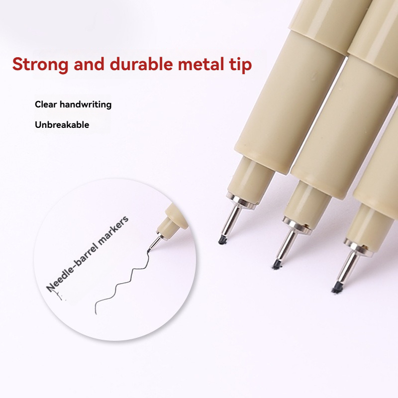 12 Tip Pigment Liner Micron In - Illustration Marker Set recension och pris