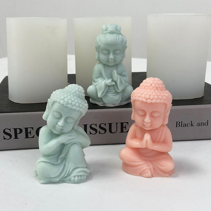 3D Little Monk Candle Silicone - Art Craft Show recension och pris