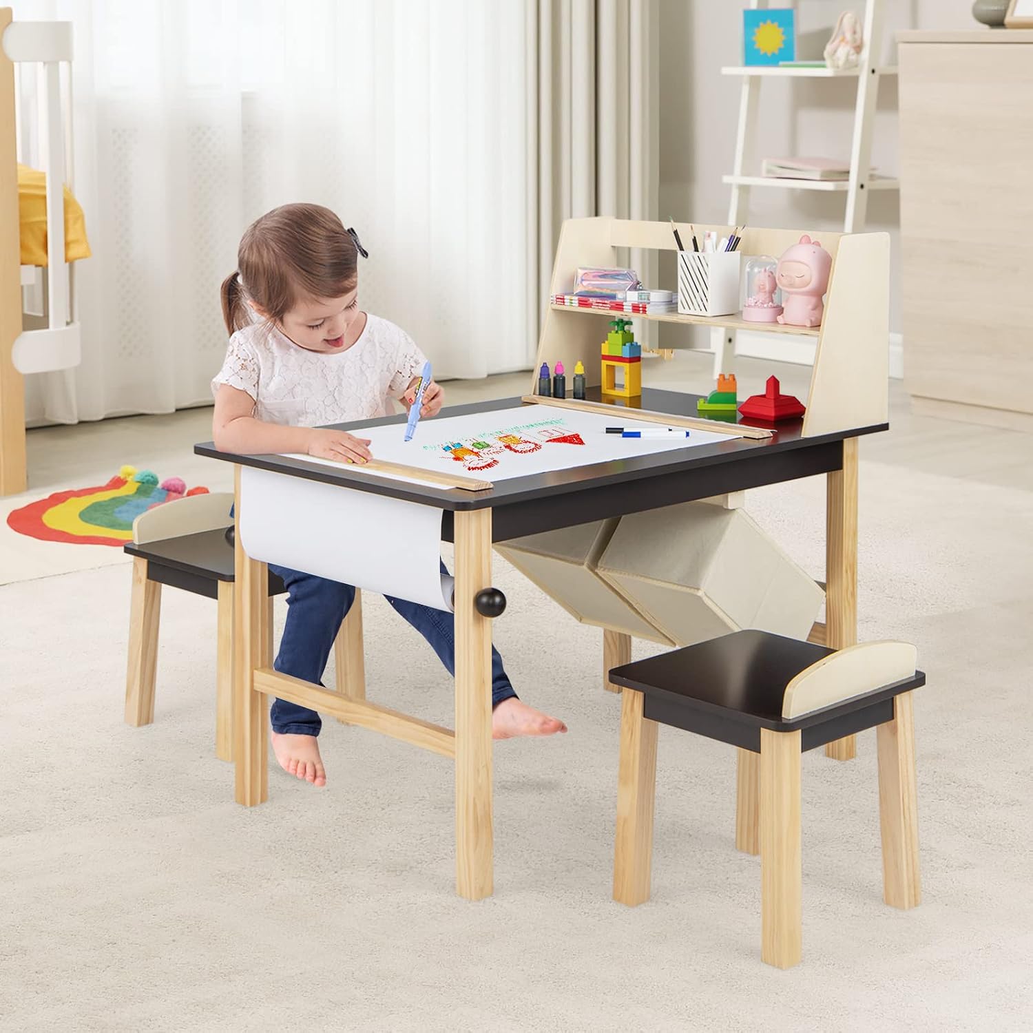 Kids Art Table and Chair Set,  - Art Craft 3 Year Old recension och pris