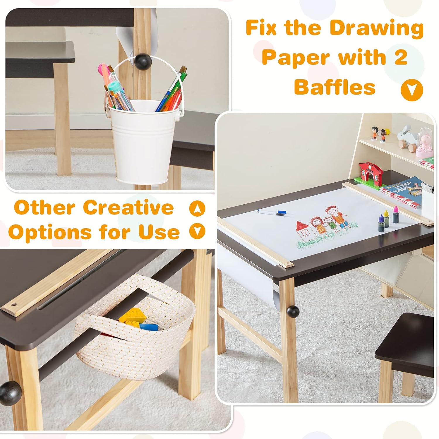 Kids Art Table and Chair Set,  - Art Craft 3 Year Old recension och pris