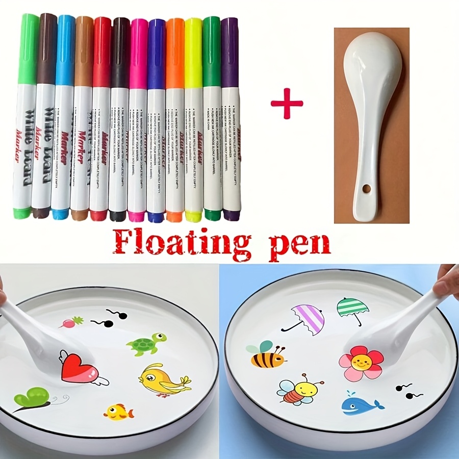 A Set of Magic Water Painting  - Illustration Marker Set recension och pris