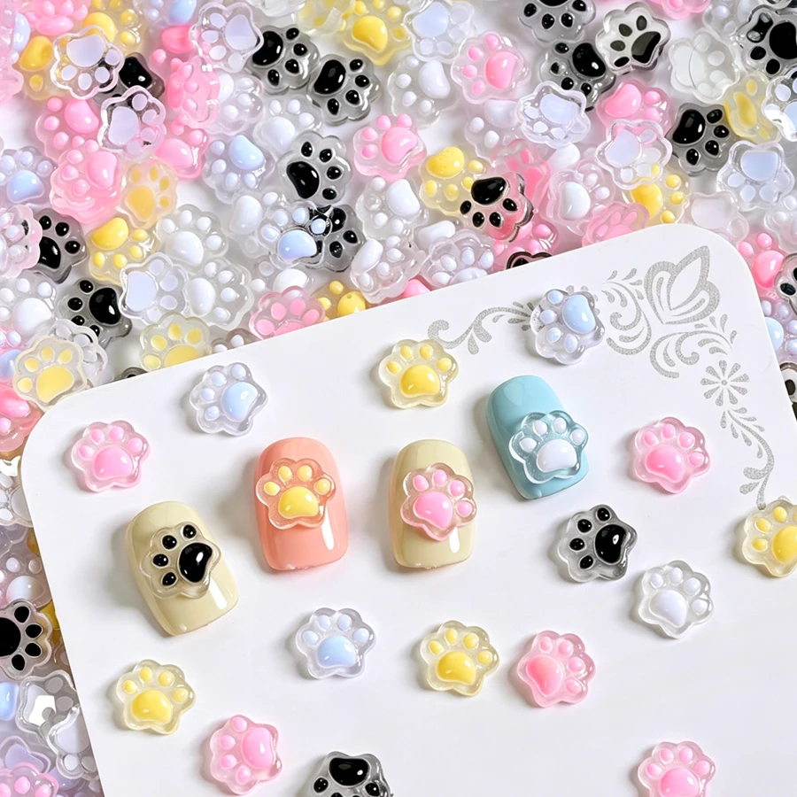 50Pcs Cute Cat Paws Ladybug Bu - Art Craft Ladybug recension och pris