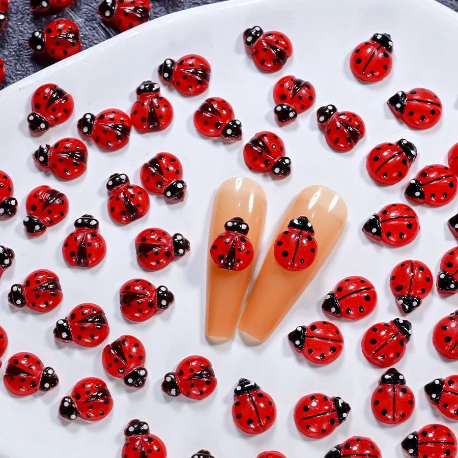 50Pcs Cute Cat Paws Ladybug Bu - Art Craft Ladybug recension och pris