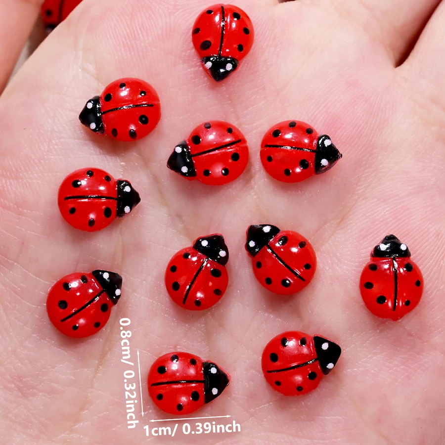 50Pcs Cute Cat Paws Ladybug Bu - Art Craft Ladybug recension och pris
