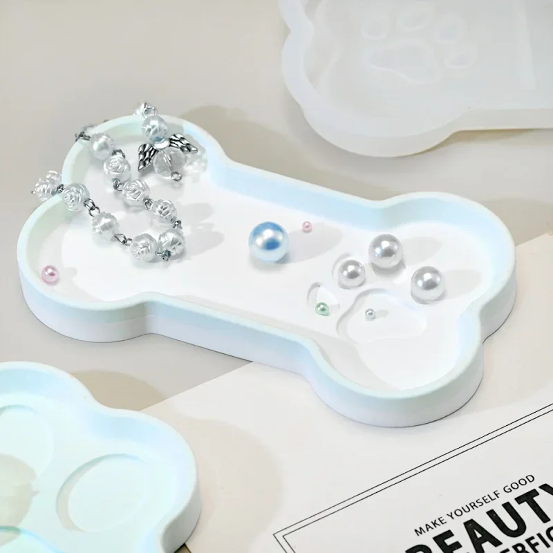 Diy Dog Bone-shaped Tray Gypsu - Art Craft Show recension och pris
