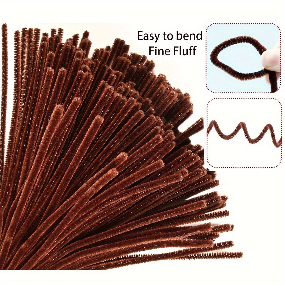 100 Pcs Coffee Pipe Cleaners,P - Art Craft For Toddlers recension och pris