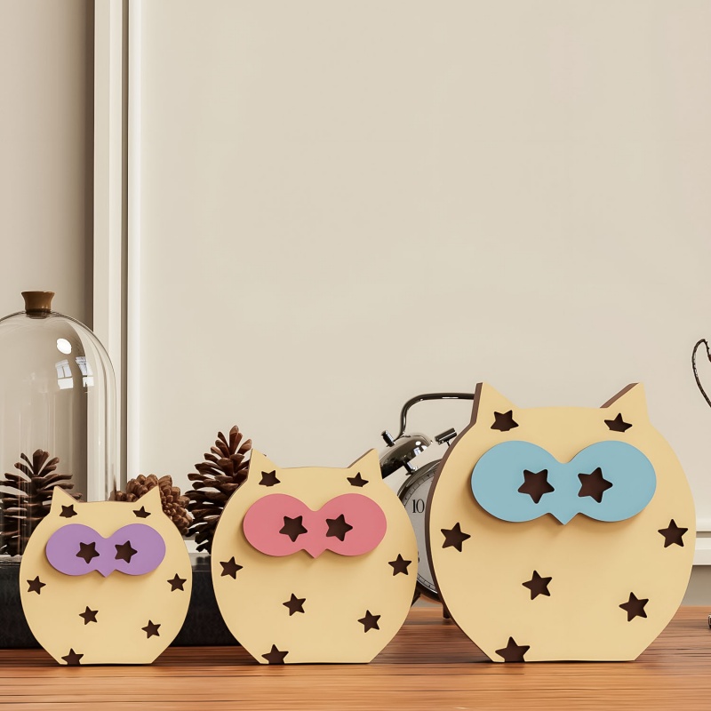 Owl Desktop Ornament Silicone  - Art Craft Show recension och pris