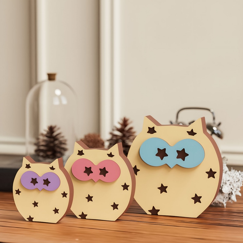 Owl Desktop Ornament Silicone  - Art Craft Show recension och pris
