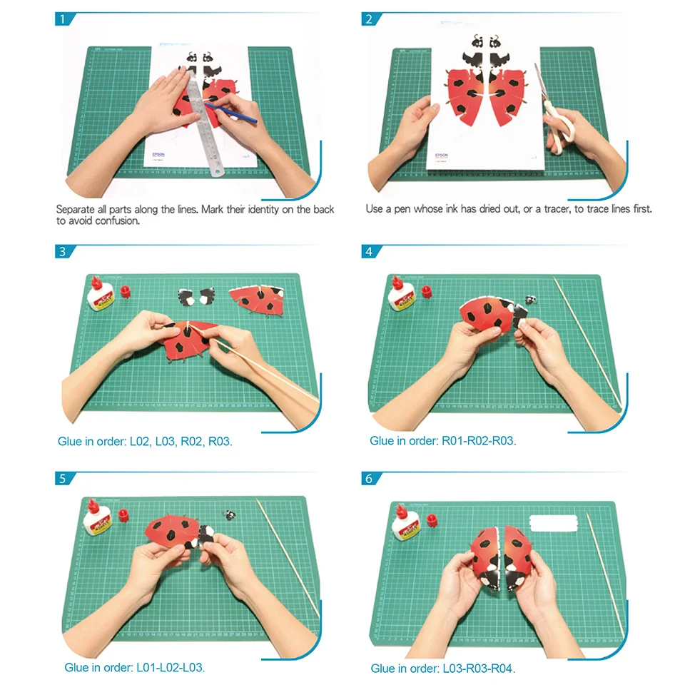 Ladybug Insect Origami Art Min - Art Craft Ladybug recension och pris