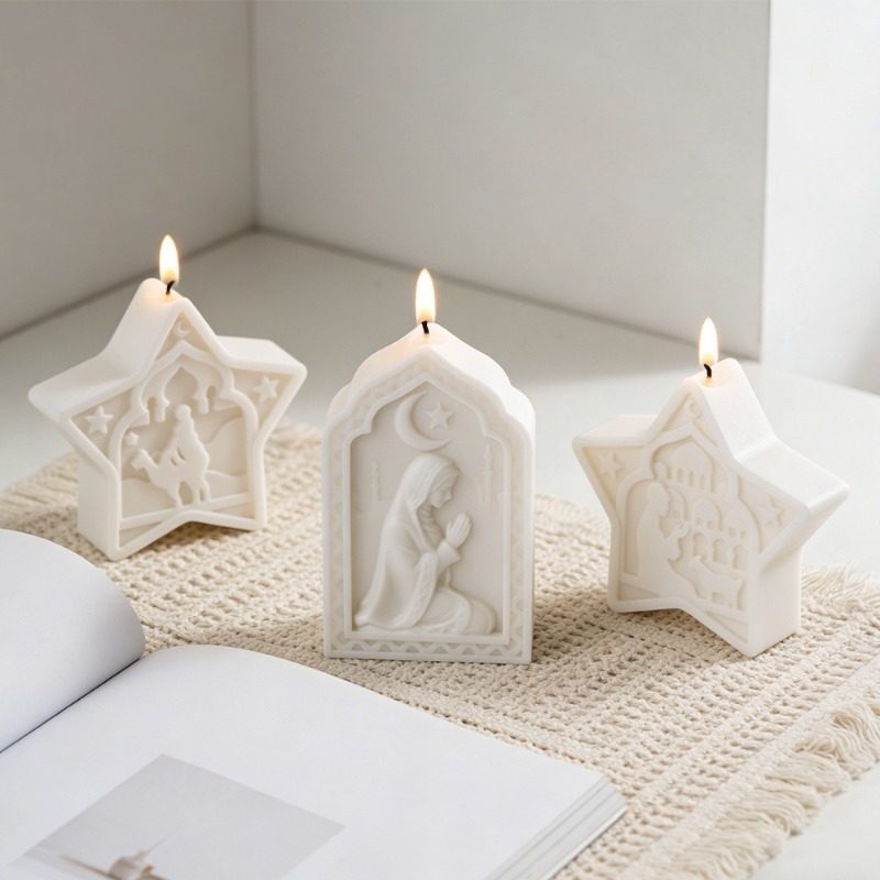 mosque candle mold soft star m - Art Craft Show recension och pris