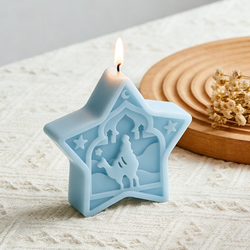 mosque candle mold soft star m - Art Craft Show recension och pris