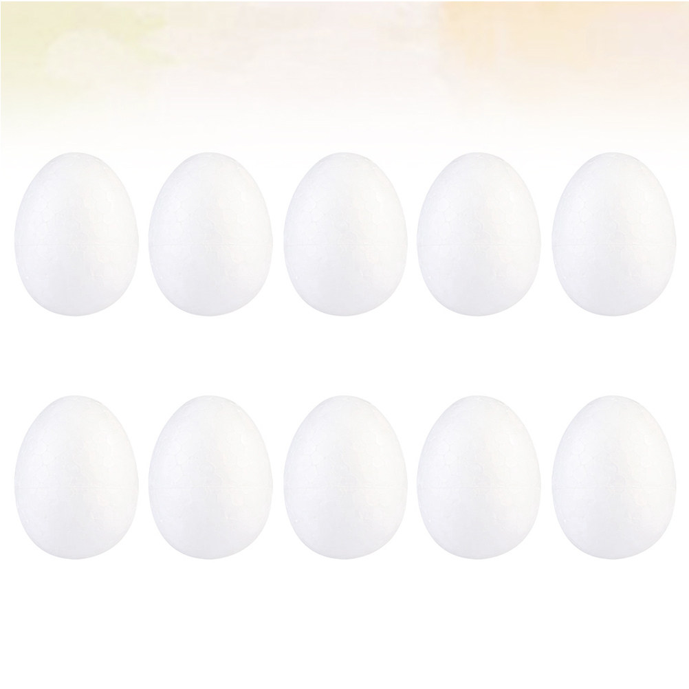 50Pcs Foam Eggs DIY Painting S - Art Craft For Kindergarten recension och pris