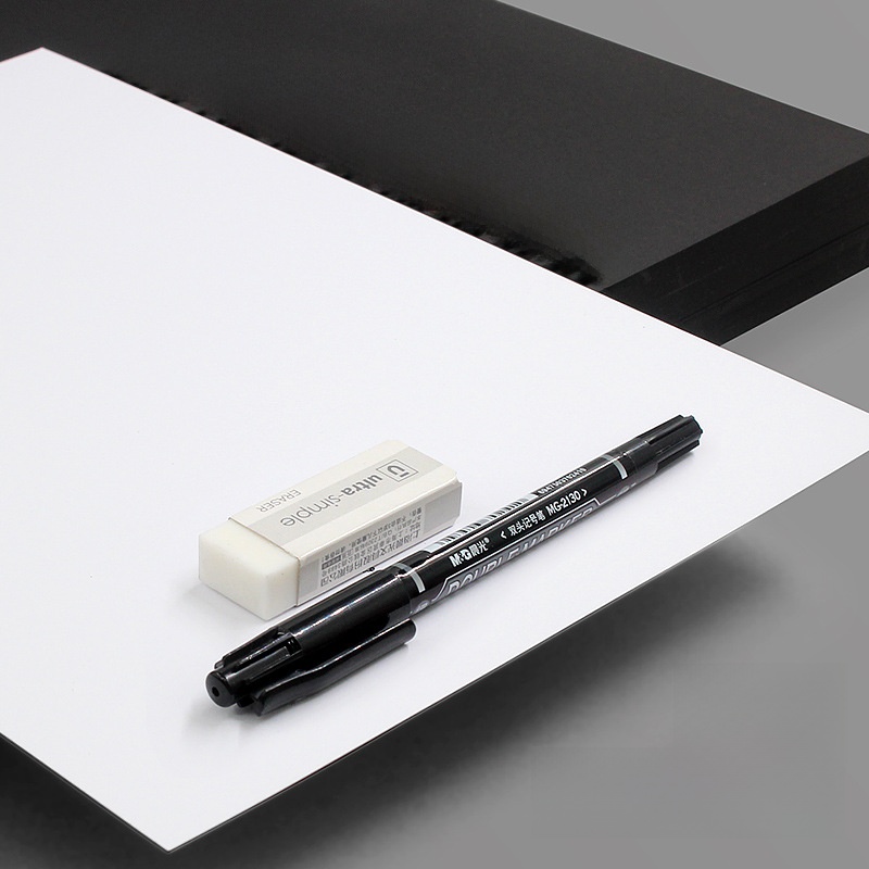 Thickened White Card Paper A4A - Art Craft For Kindergarten recension och pris