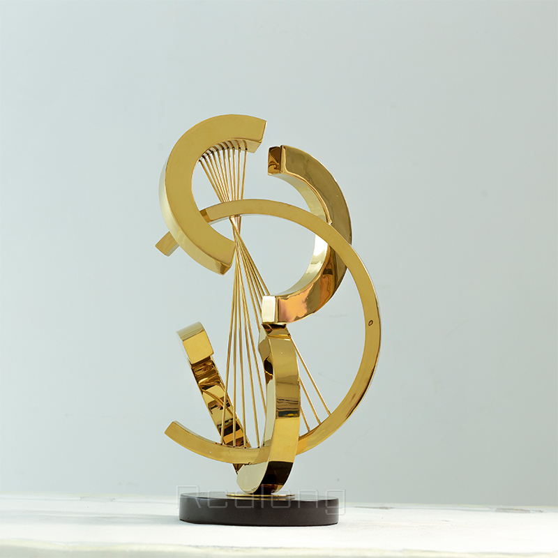 47cm Abstract Metal Sculpture  - Art Craft Hotel recension och pris
