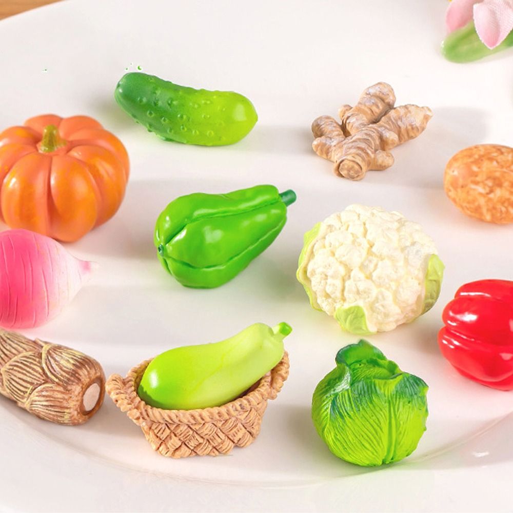 Cute Vegetable Figurines Minia - Art Craft Vegetables recension och pris