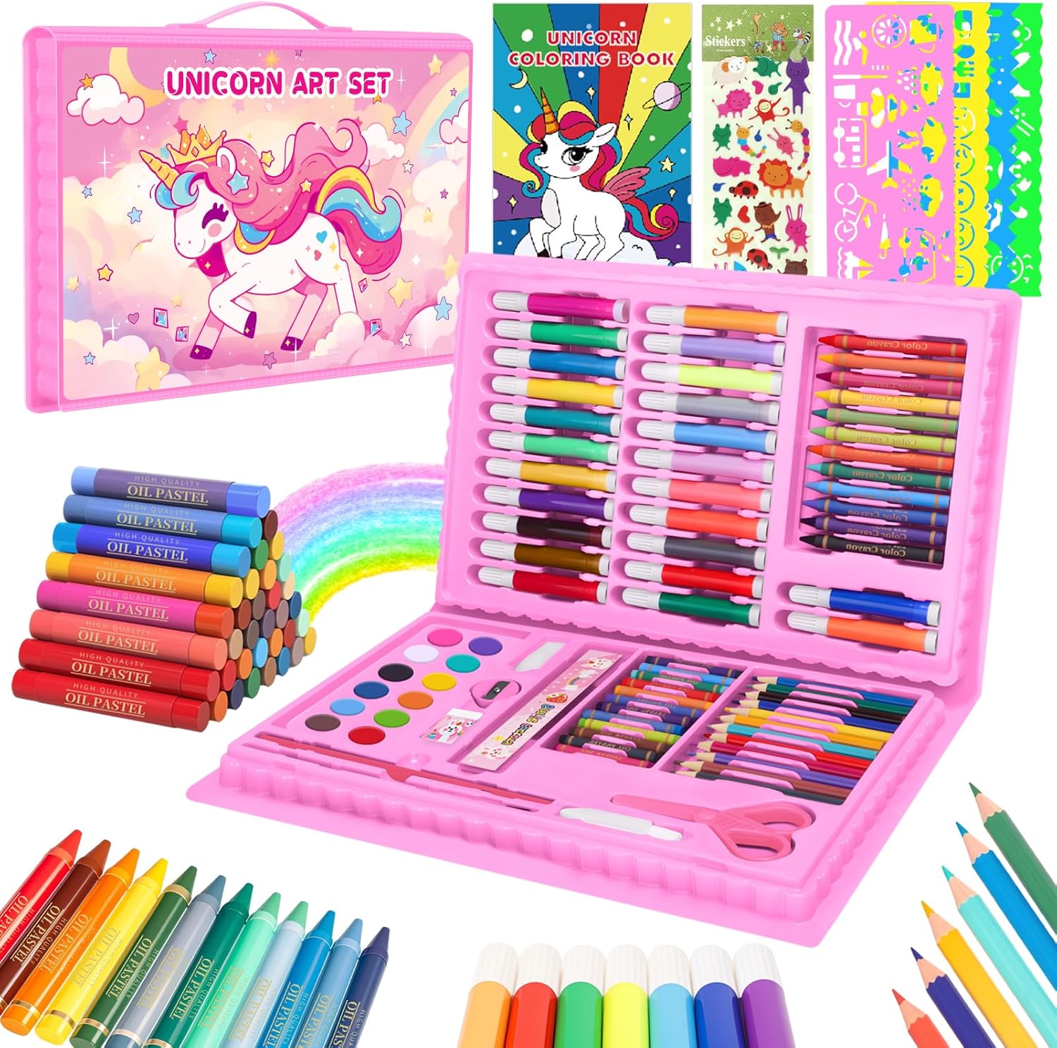 Coloring Book Set for Kids, Di - Illustration Marker Set recension och pris