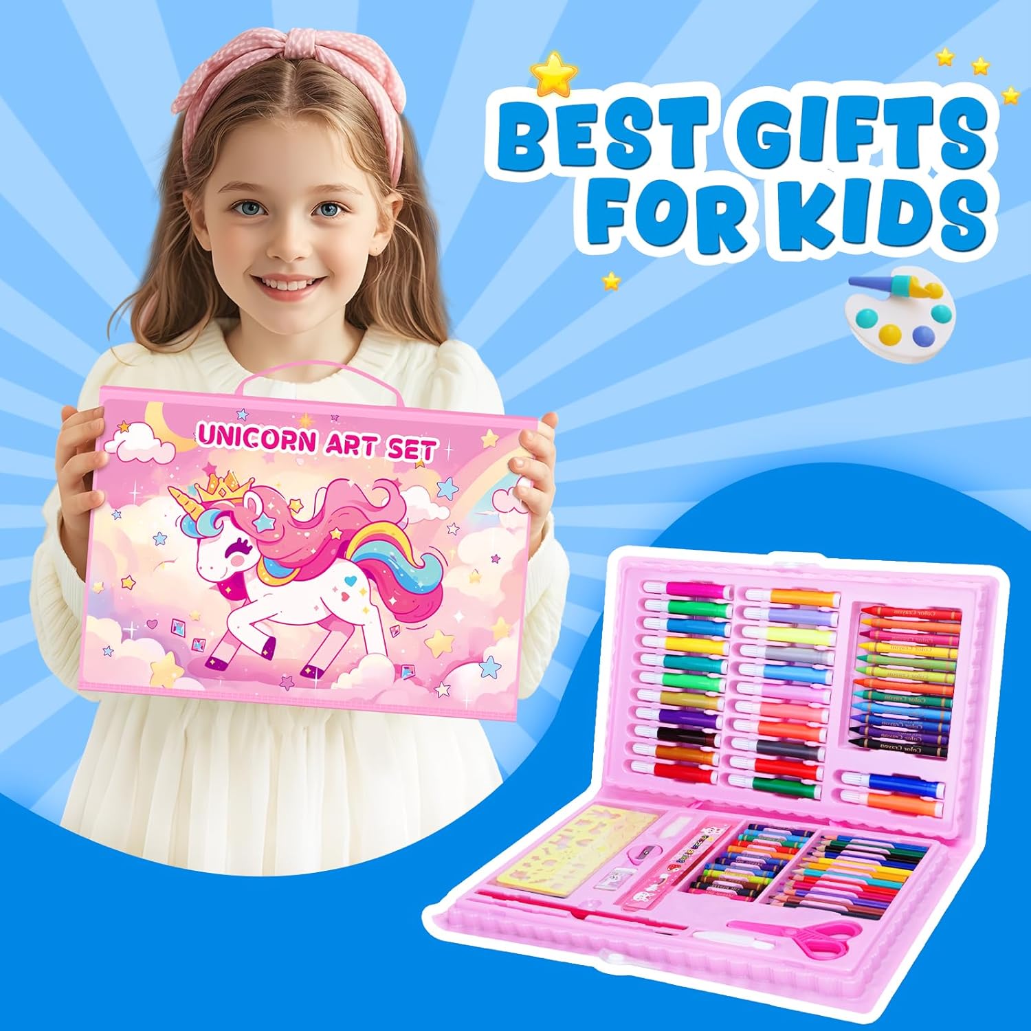 Coloring Book Set for Kids, Di - Illustration Marker Set recension och pris