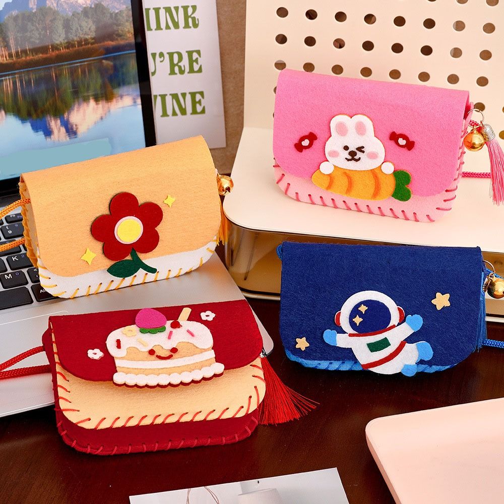 Cute Felt Felt Bag Making Kit  - Art Craft For Kindergarten recension och pris