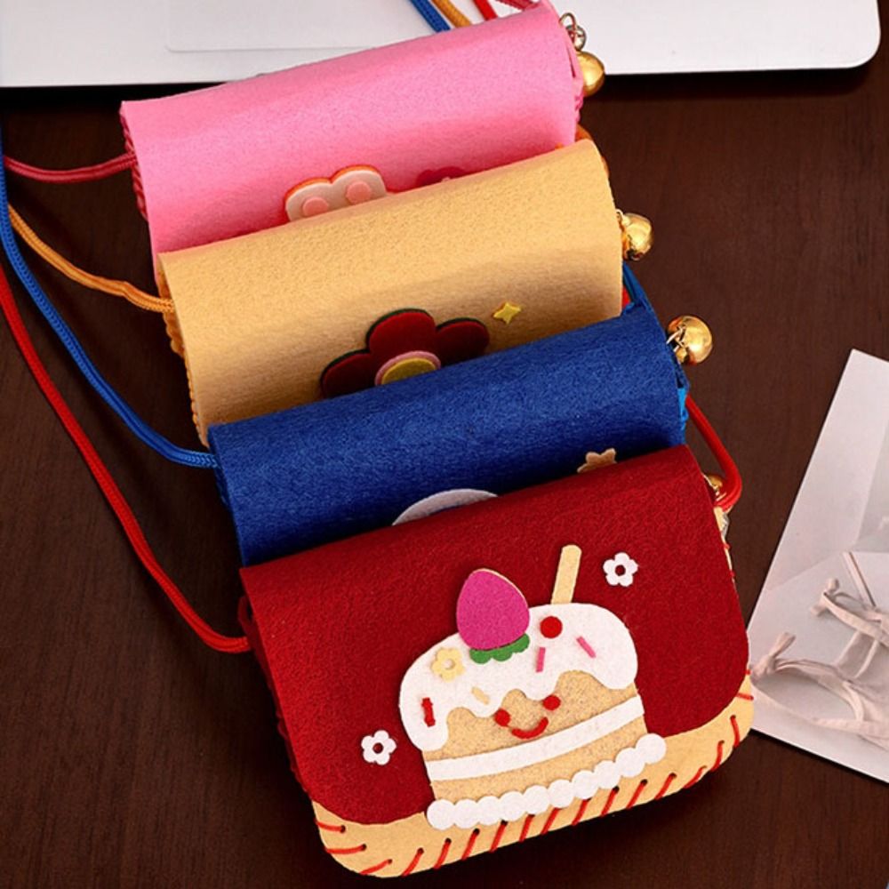 Cute Felt Felt Bag Making Kit  - Art Craft For Kindergarten recension och pris