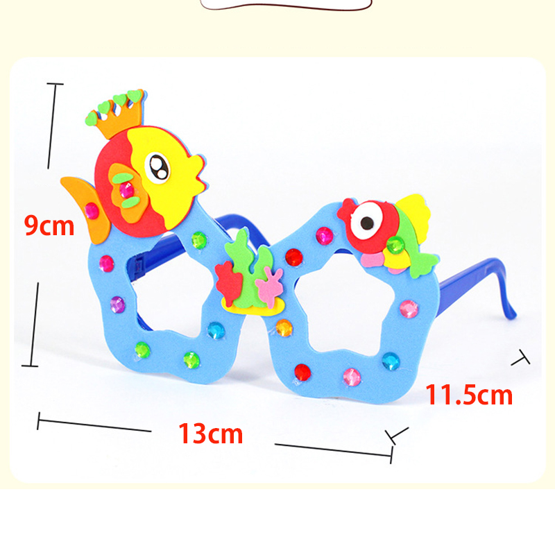 2/6/12 Sets Cartoon EVA Diamon - Art Craft 5 Year Old recension och pris