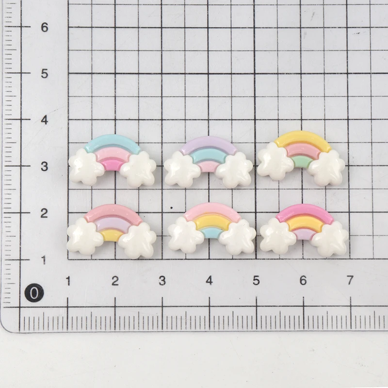30Pcs/300pcs Mini Resin Rainbo - Art Craft 5 Year Old recension och pris