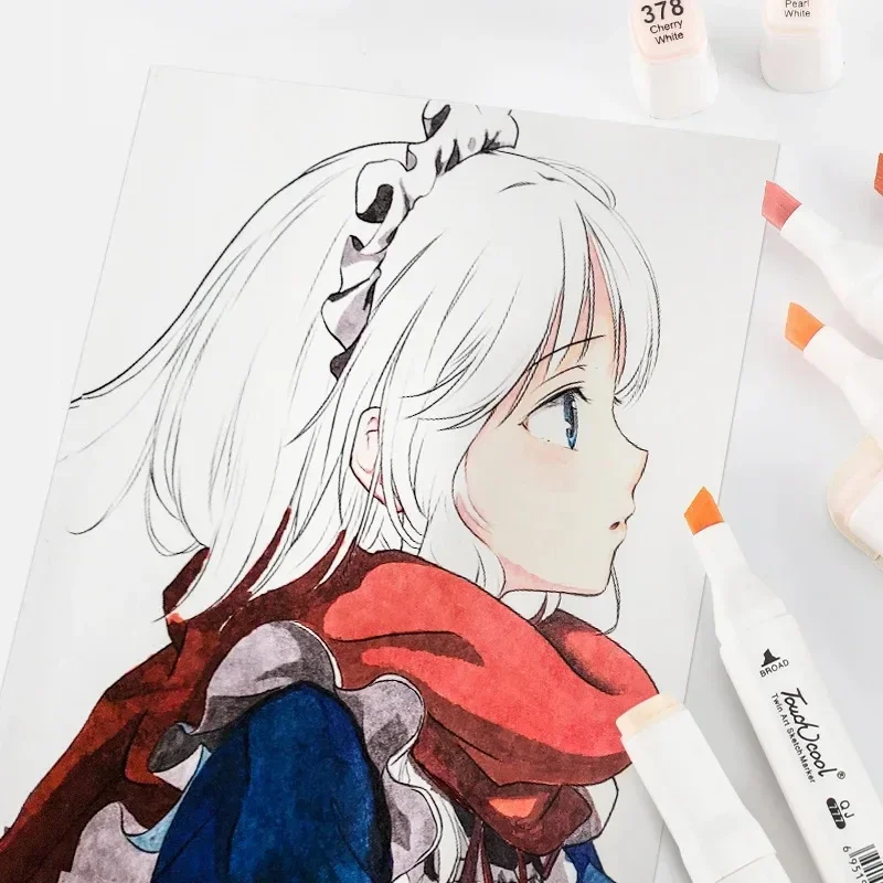 6/12/24/30 Colors Skin Tone Du - Illustration Marker Set recension och pris