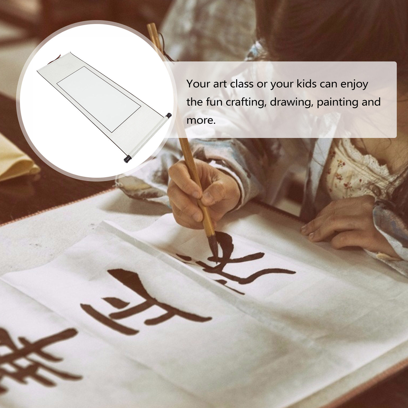 1Pcs Authentic Chinese Scroll  - Chinese Art Craft recension och pris