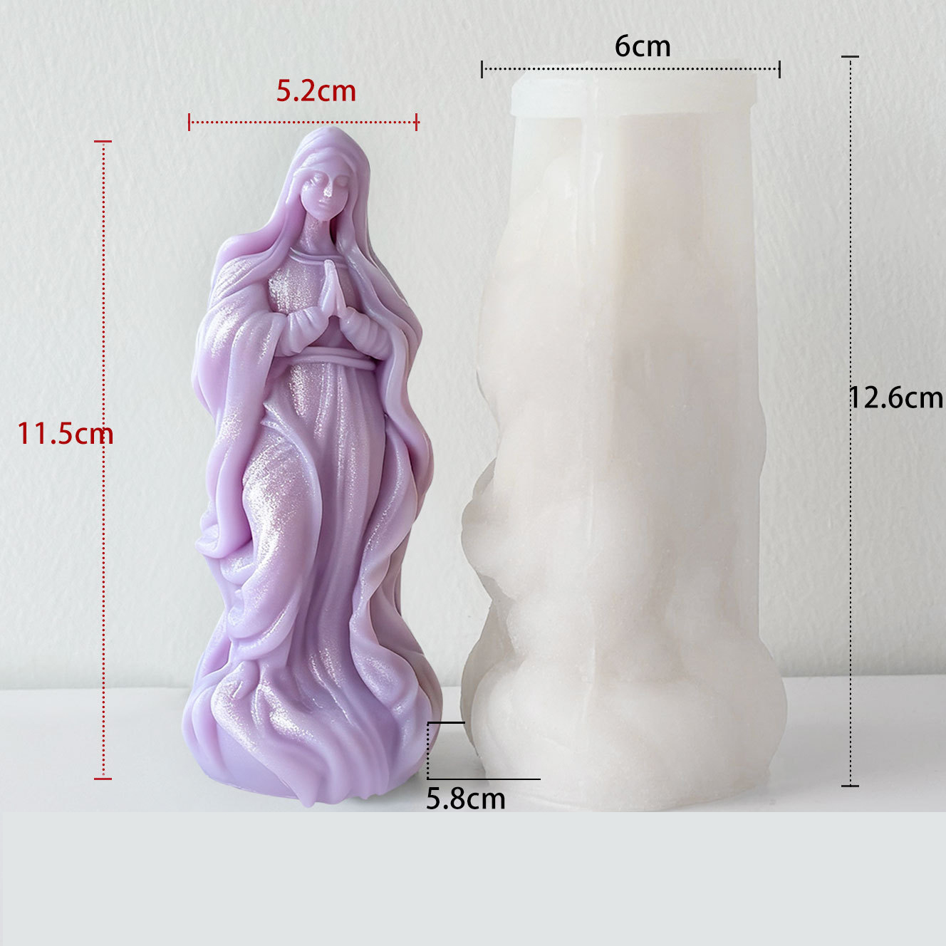 Portrait Candle Mould Decorati - Art Craft Show recension och pris