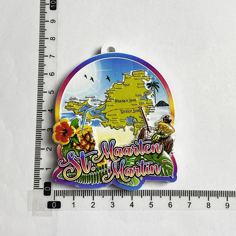 Saint Maarten Tourist Souvenir - Art Craft Magnet recension och pris