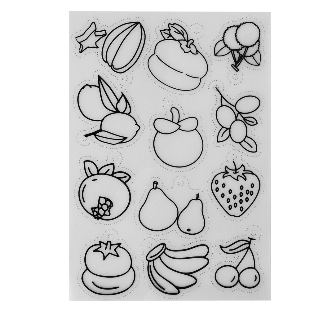8pcs Fruit Vegetable Pattern H - Art Craft Vegetables recension och pris