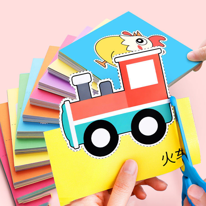 96Pcs Fun Paper Cutting Set, P - Art Craft For Toddlers recension och pris