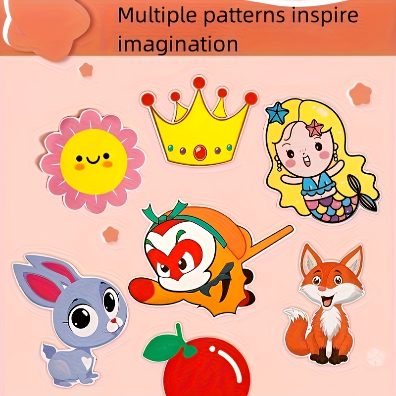 96Pcs Fun Paper Cutting Set, P - Art Craft For Toddlers recension och pris