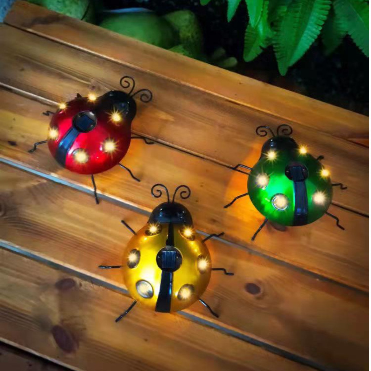 New Solar Iron Art Ladybug Cre - Art Craft Ladybug recension och pris