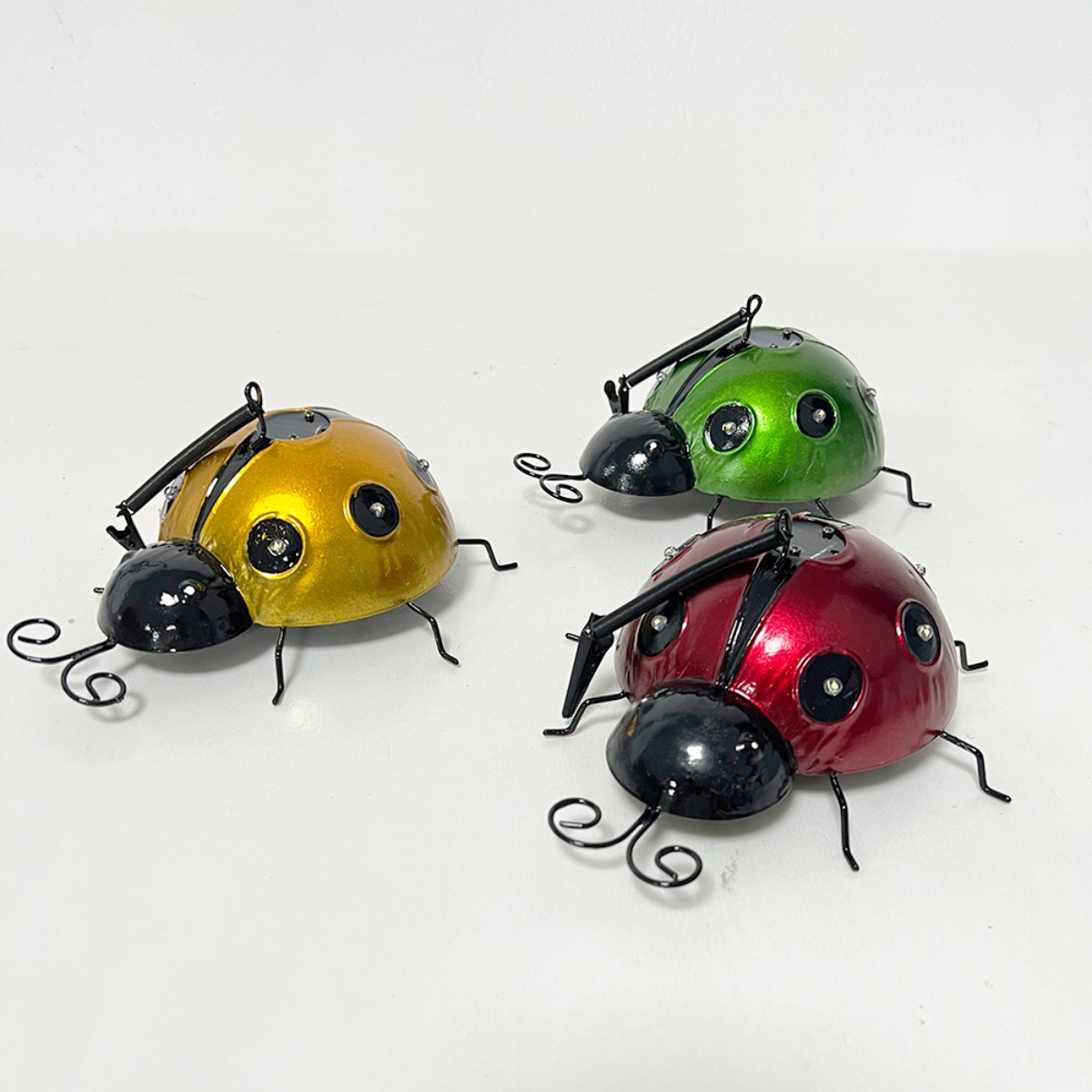 New Solar Iron Art Ladybug Cre - Art Craft Ladybug recension och pris