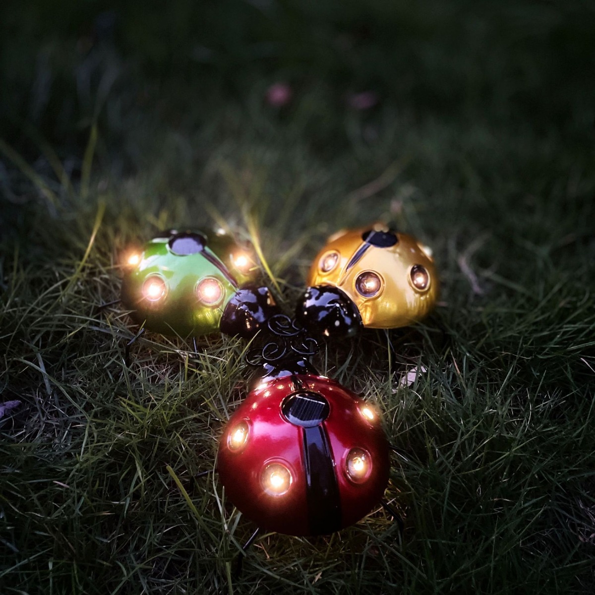New Solar Iron Art Ladybug Cre - Art Craft Ladybug recension och pris