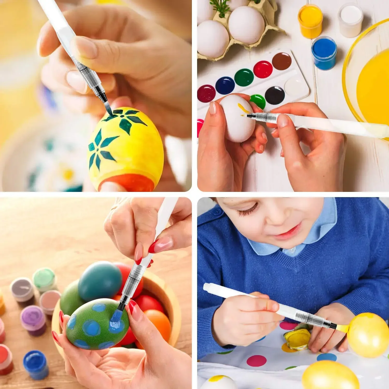 3/6 Piece Water Color Brush Pe - Illustration Marker Set recension och pris