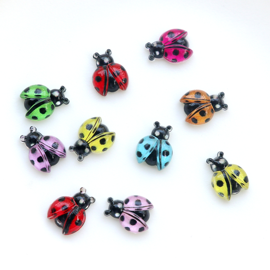 30pcs Mini Colorful Ladybug Ca - Art Craft Ladybug recension och pris