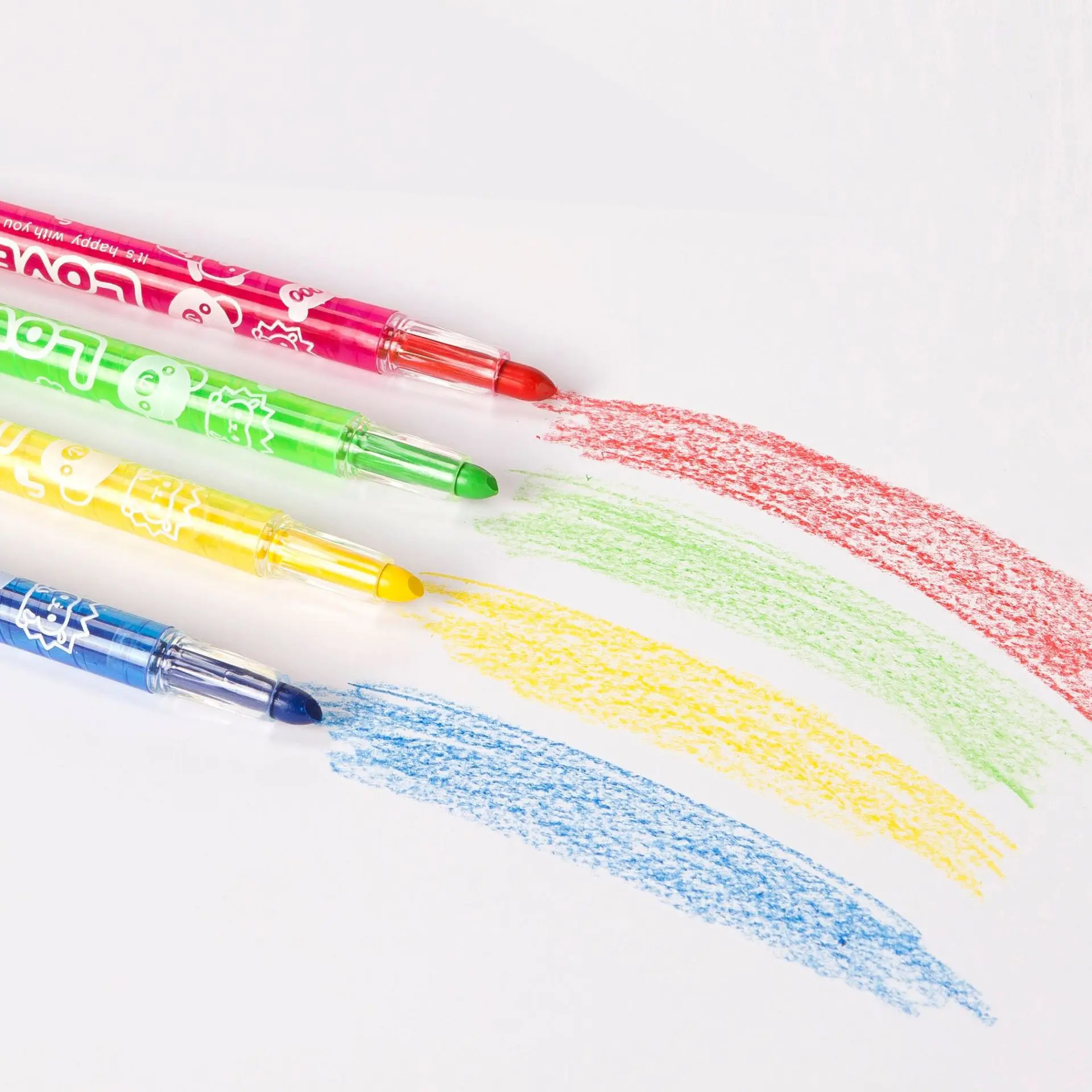 24/12 Pcs Rotate Color Crayola - Art Craft For Toddlers recension och pris